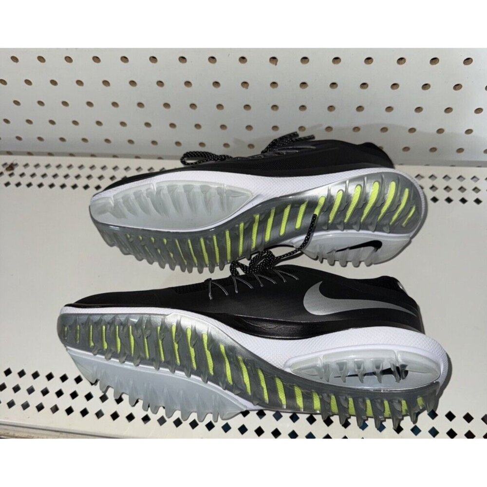 Nike Lunar Control Vapor Womens Golf Shoes Spikes Size 7 Black Gray 849979-001 - Picture 8 of 10